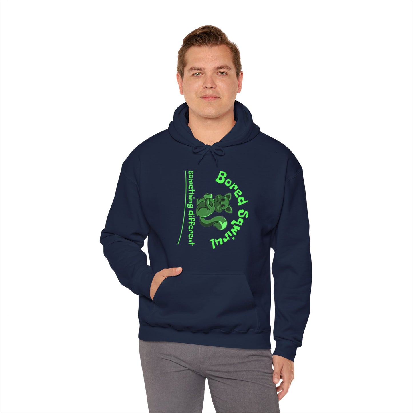 Bored sqwirul Hooded Sweatshirt Three Blind Mice