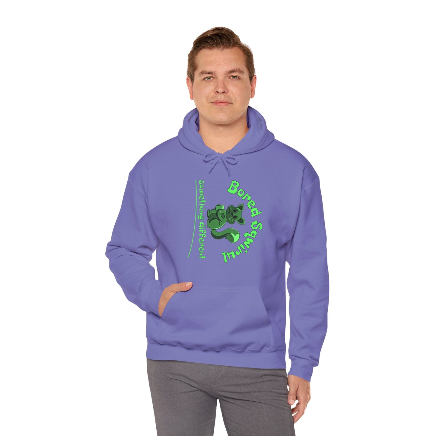 Bored sqwirul Hooded Sweatshirt Mother Hubbard